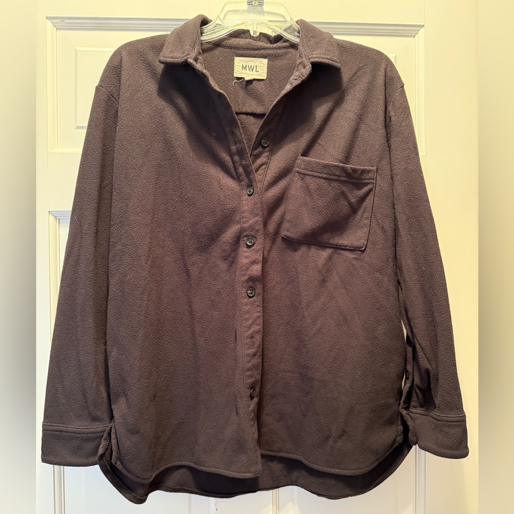 Madewell casual black button up